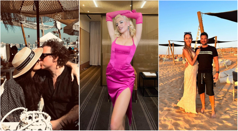 Celebrity Spotting in the UAE this week- Martine McCutcheon, Samantha Faiers, Peter Andre, and more!